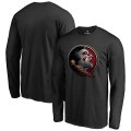 Florida State Seminoles Midnight Mascot Long Sleeve T-Shirt - Black