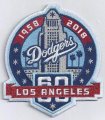 Los Angeles Dodgers 60th Patch