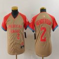 Youth Nike Baltimore Orioles #2 Gunnar Henderson Cream 2024 MLB All-Star jersey 02