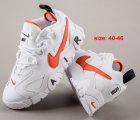 Men Nike Air Max Throwback white orange shoes