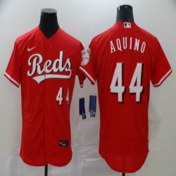 Cincinnati Reds #44 Aristides Aquino red Flexbase Authentic Collection Jersey