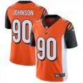 Nike Cincinnati Bengals #90 Johnson Orange Color Rush Limited Jersey