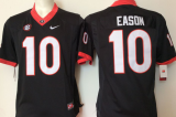 Georgia Bulldogs Jacob Eason #10 black college football jersey