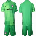 2021-2022 Atletico Madrid club green goalkeeper soccer jerseys