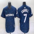 National League Mookie #7 Carroll Nike Royal 2023 MLB All-Star Game Vapor Premier Elite Player Jersey