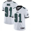 Nike Philadelphia Eagles #91 Fletcher Cox white Color Rush Limited Jersey