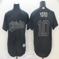 Chicago White Sox #10 YOYO majestic baseball jerseys Nickname version