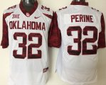 2016 Oklahoma Sooners #32 Samaje Perine Red College Football Jerse