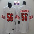 49ers #56 Kwon Alexander white nike Color Rush Limited Jerseys 01