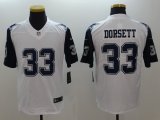 Dallas Cowboys #33 Tony Dorsett Nike White Color Rush Limited Jersey