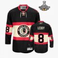 Nick Leddy Jersey 8 Black New Third Chicago Blackhawks Jerseys