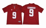 2018 Alabama Crimson Tide #9 Bo Scarbrough red College Color Rush Limited Jerseys