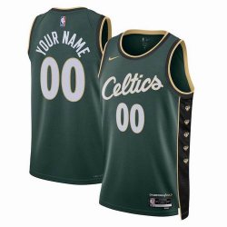 Customized Boston Celtics green NBA Jerseys city version