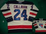 NHL New York Rangers #24 Callahan White jerseys