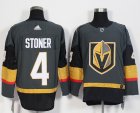 Adidas Vegas Golden Knights #4 Clayton Stoner gray hockey Jersey