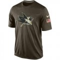 Men San Jose Sharks Salute To Service Nike Dri-FIT T-Shirt