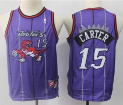 Youth Toronto Raptors #15 Vince Carter purple NBA Jersey-S8