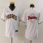 Youth Nike San Diego Padres blank white MLB Baseball jerseys 04