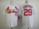 St. Louis Cardinals Chris Carpenter 29# white mlb jersey