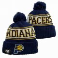 2024 Indiana Pacers Navy white yellow NBA Sports Cuffed Knit Hats