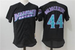 Arizona Diamondback #44 Paul Goldschmidt black throwback baseball jerseys