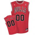 Chicago Bulls Custom red adidas Jersey for sale