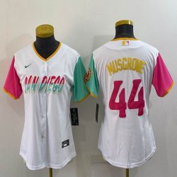 Youth Nike San Diego Padres #44 Joe Musgrove white majestic baseball jerseys city version -BD 01