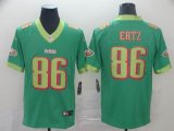 Nike Philadelphia Eagles #86 Zach Ertz green Color Rush Limited Jersey-city version