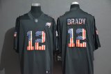 Nike Tampa Bay Buccaneers #12 Tom Brady black fashion Color Rush Limited jersey