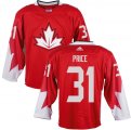 Canada 2016 World Cup #31 Carey Price red Hockey jerseys