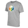 Men's Buffalo Sabres Reebok Gray Rainbow Pride T-Shirt