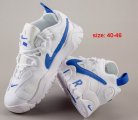 Men Nike Air Max Throwback white blue shoes