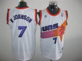 phoenlx Sun KJOHNSON 7# white jerseys