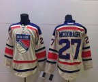 New York Rangers Ryan McDonagh #27 Cream NHL hockey Jerseys