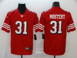 San Francisco 49ers #31 Raheem Mostert nike red Color Rush Limited Jerseys-01