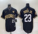 Nike San Diego Padres #23 Fernando Tatis Jr black MLB Baseball jerseys