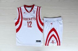 Houston Rockets HOWARD 12# white NBA suit