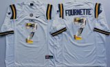 LSU Tigers Odell #7 Leonard Fournette white fashion college football jersey