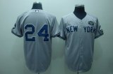 New York Yankees 24 Robinson Cano grey MLB Jersey