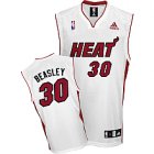 adidas Miami Heat 30# Michael Beasley white nba jersey