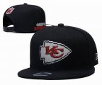 2023 Chiefs black NFL Snapback Hats-YD