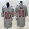 Nike 49ers #80 Jerry Rice gray nike Color Rush Limited Jersey CA4