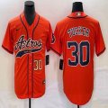 Nike Houston Astros #30 Kyle Tucker orange majestic baseball jerseys Joint name -BD