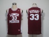 NBA Jerseys Lower Merion 33 Bryant Red