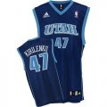 Utah Jazz Kirilenko 47# Blue nba jersey