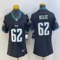 Youth Nike Philadelphia Eagles #62 Jason Kelce black Color Rush Limited Jersey