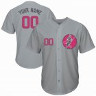 Custom Chicago Cubs gray baseball jerseys