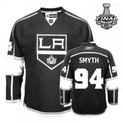 2014 stanley cup Los Angeles Kings 94# SMYTH black NHL Jerseys