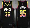 Phoenix Suns #35 Kevin Durant black nba jerseys 6 Patch