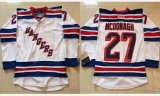 2014 New York Rangers Ryan McDonagh #27 White hockey Jersey